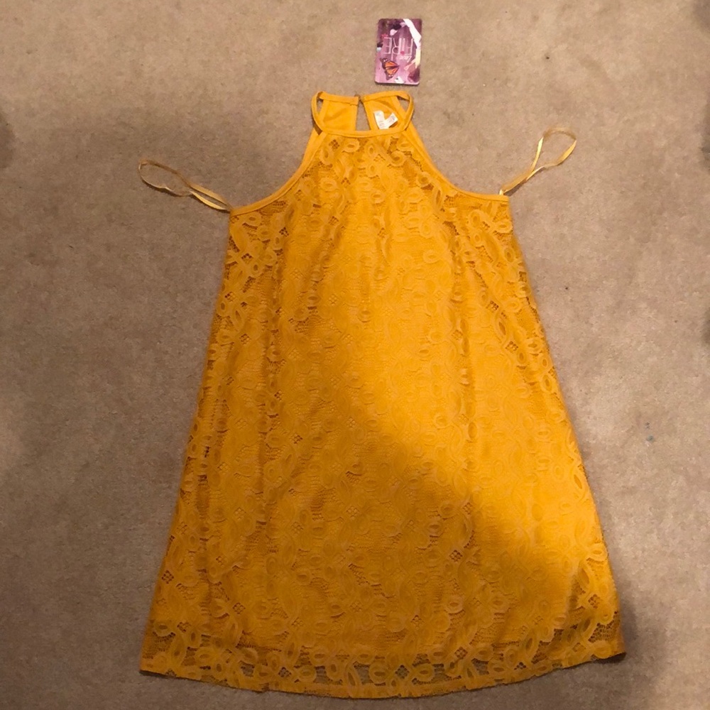 Yellow Lacey Dress
